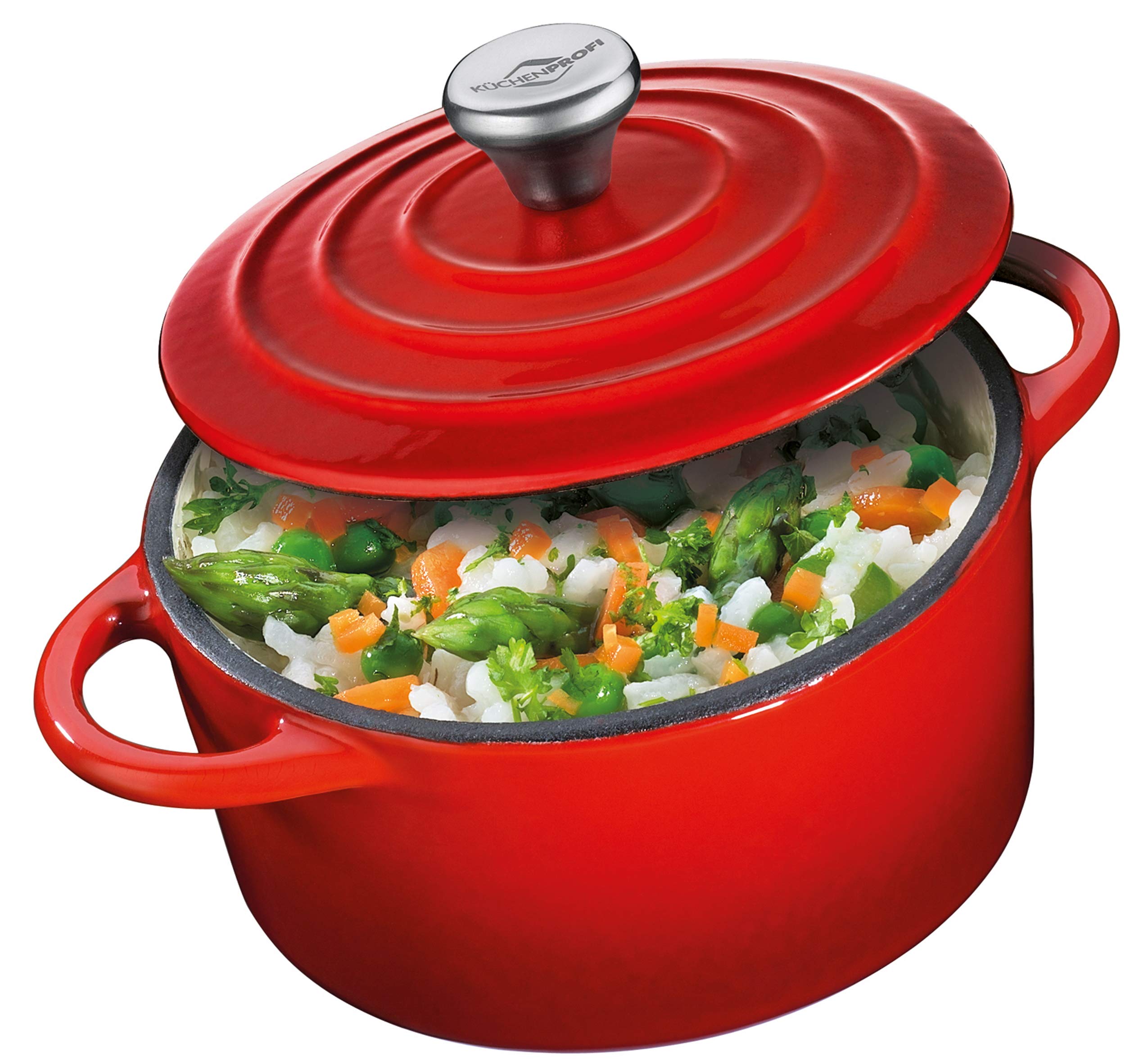 k-chenprofi-provence-mini-cocotte-grau-aus-emailliertem-gusseisen image 3