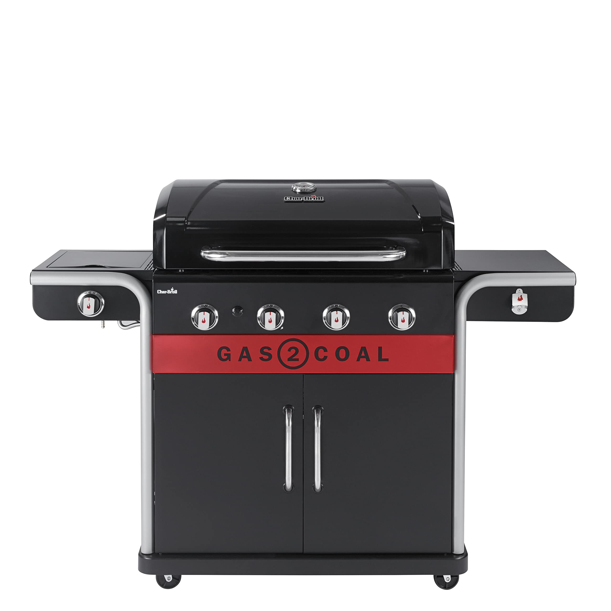 char-broil-gas2coal-440-2-0-hybrid-grill-4-brenner-gas-kohle-mit-seitenbrenner-s image 1
