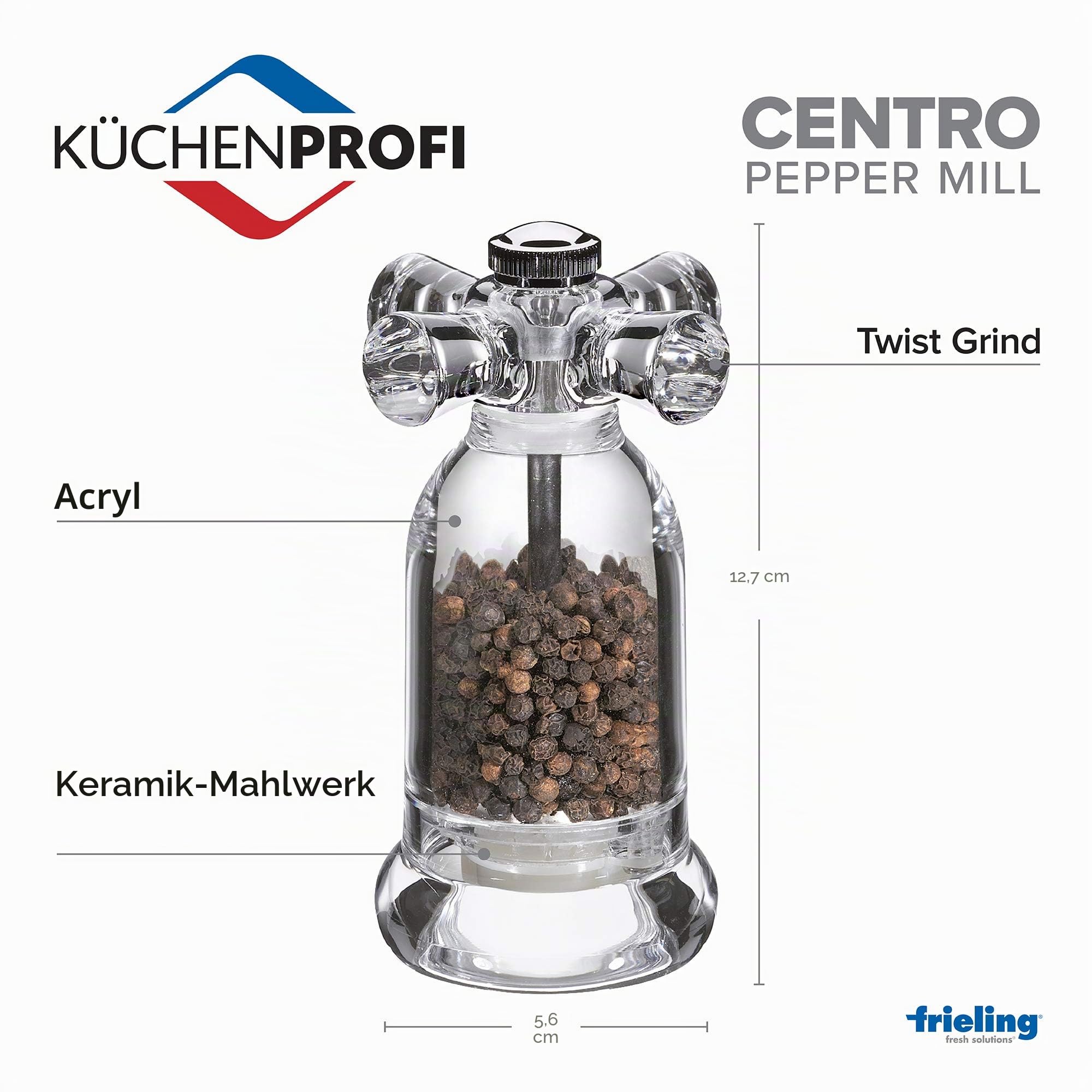 k-chenprofi-centro-pfefferm-hle-acryl-14-5-cm-transparent image 3