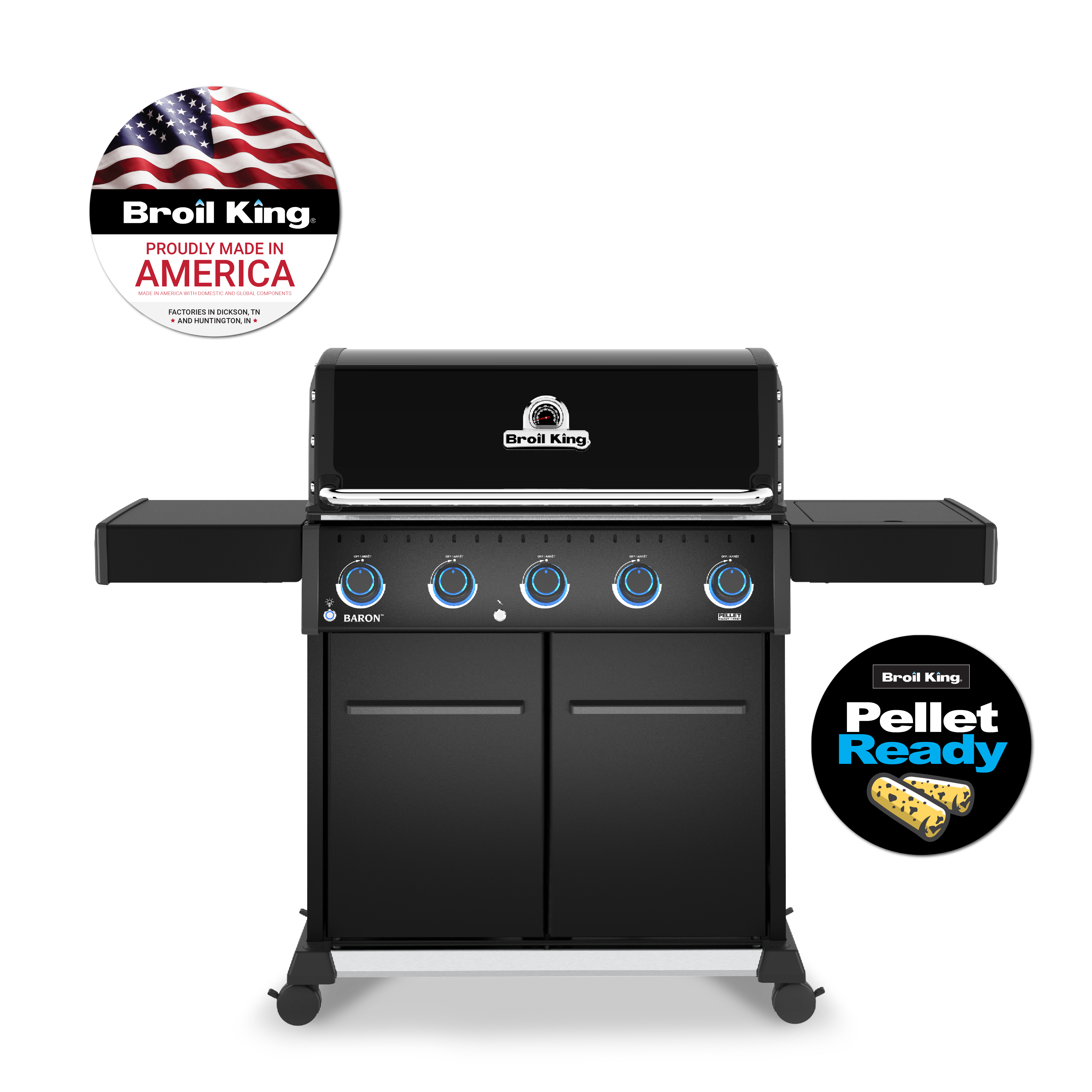 broil-king-baron-520-pro-shadow-gasgrill-5-brenner image 1