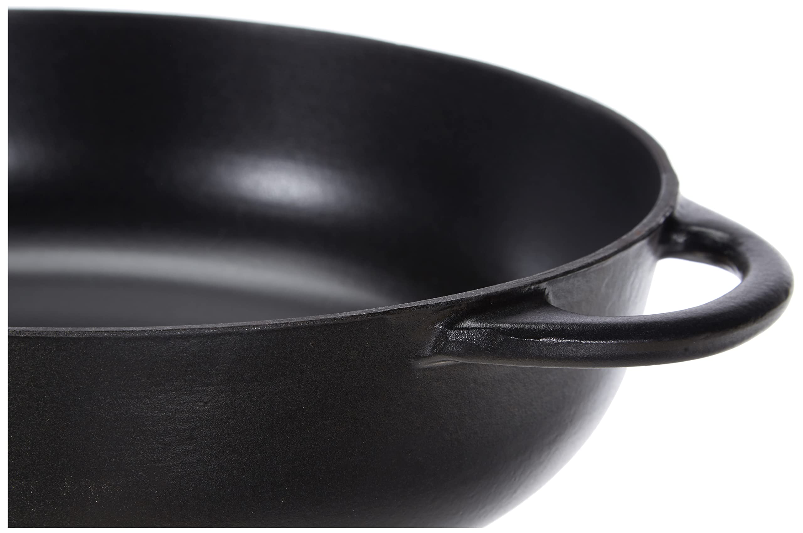 k-chenprofi-provence-bauernpfanne-28-cm-mit-glasdeckel-gusseisen-schwarz image 3