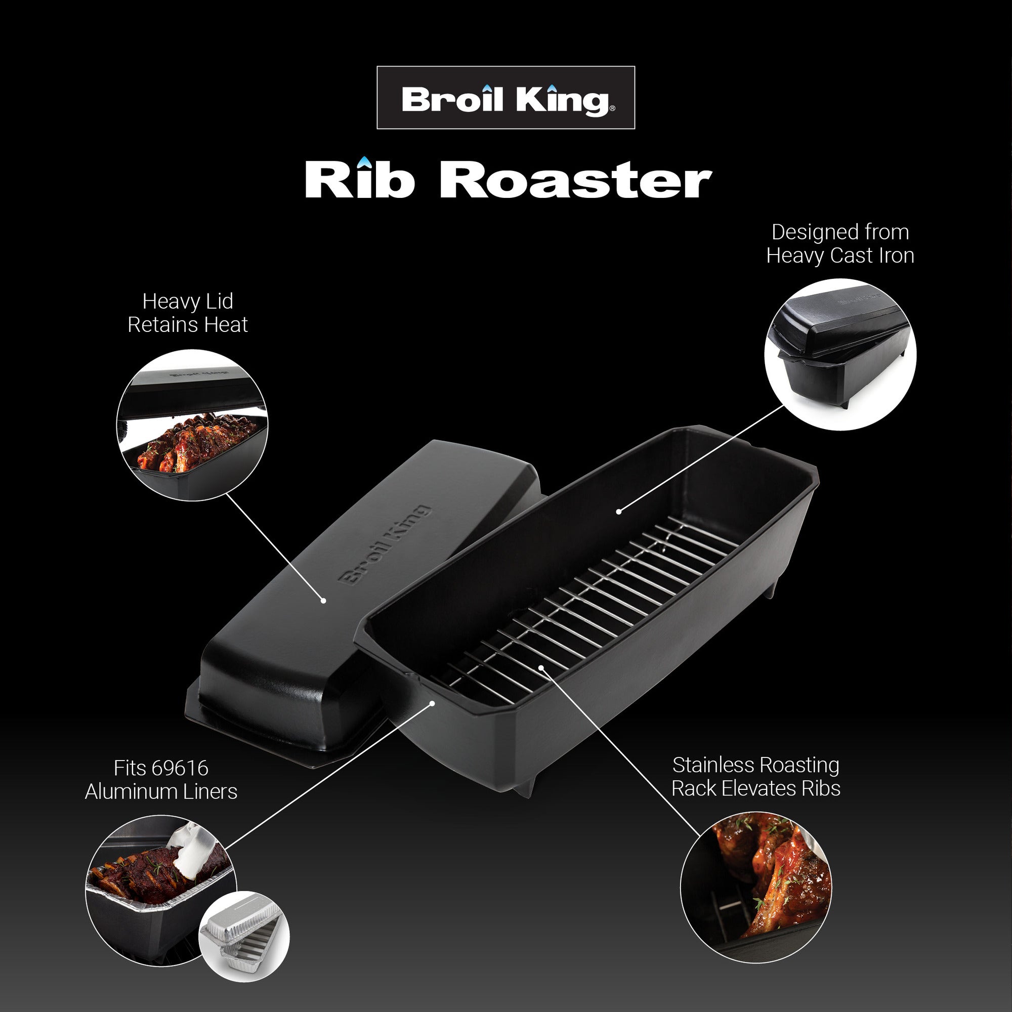 broil-king-rib-roaster-rippchenhalter-aus-gusseisen image 3