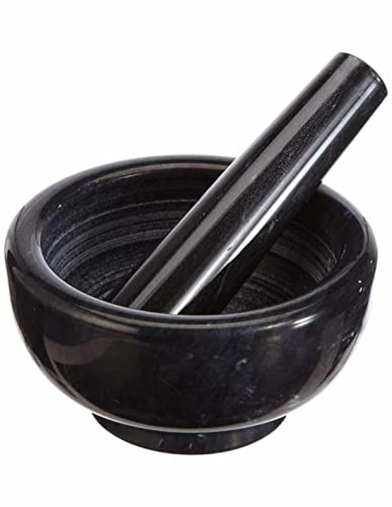 k-chenprofi-marmor-m-rser-11-cm-schwarz-naturmarmor-steinm-rser image 4