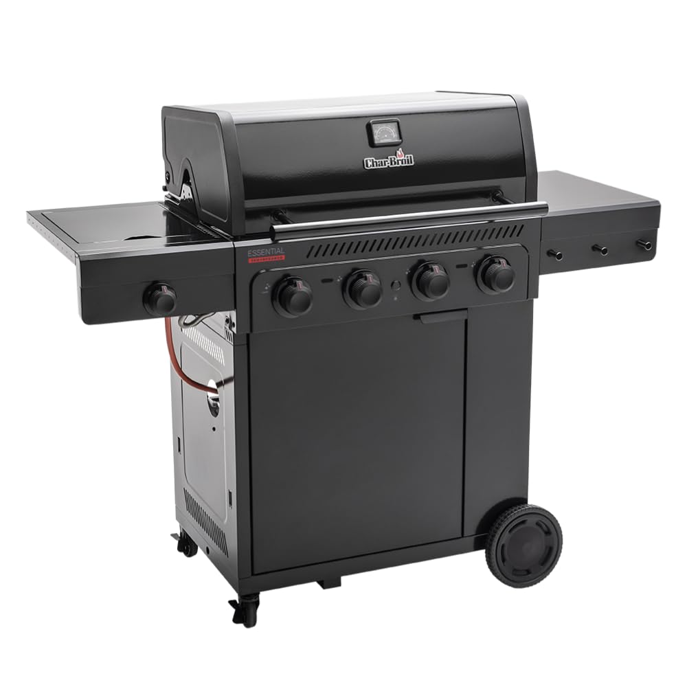 char-broil-essential-4-1-brenner-gasgrill-mit-seitenbrenner-und-tru-infrared image 4