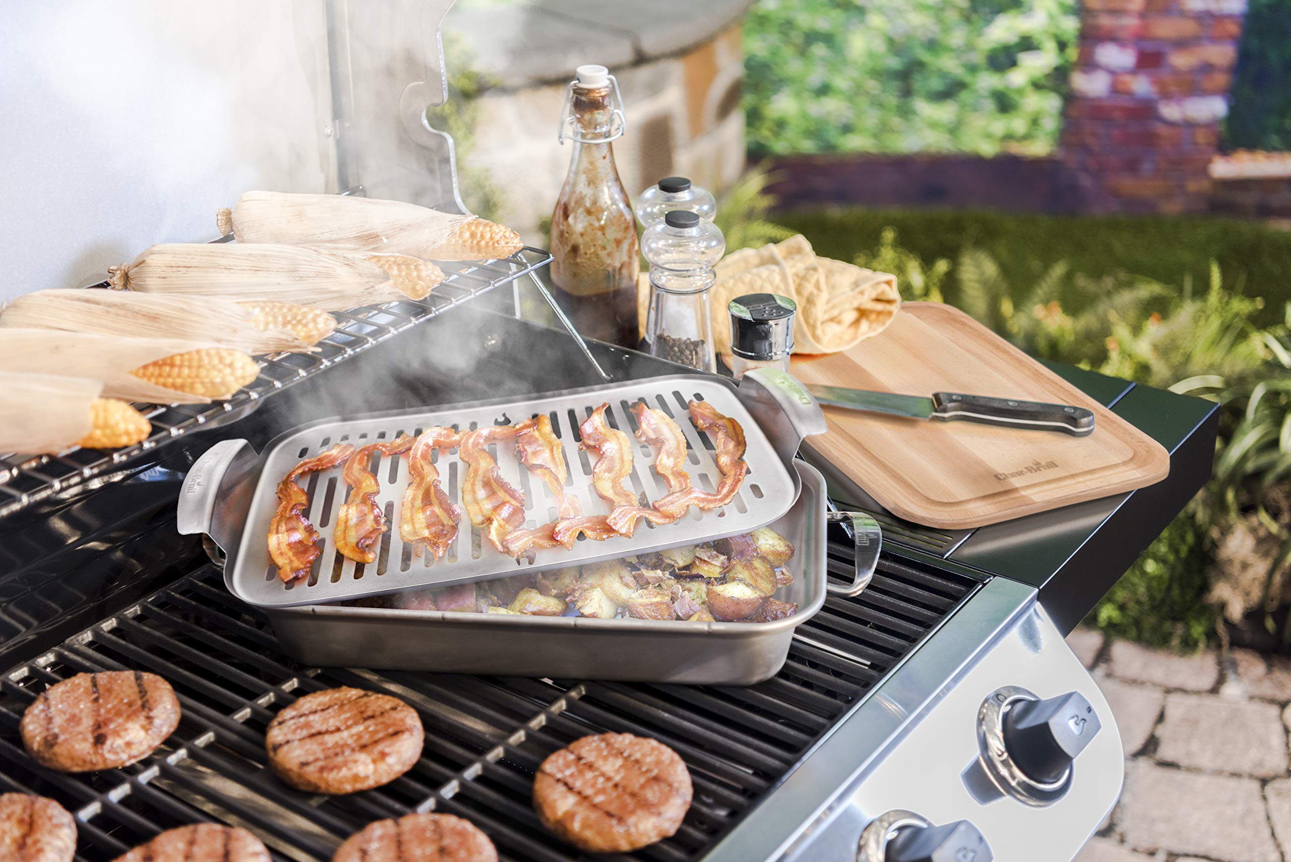char-broil-140-015-grill-grillpfanne-edelstahl image 4