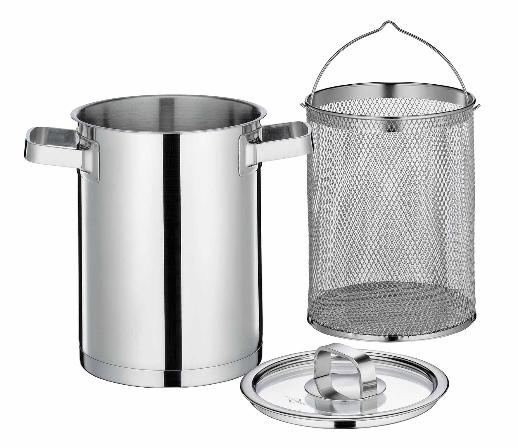 k-chenprofi-san-remo-spargelkocher-4-liter-16x21-cm-edelstahl-mit-siebeinsatz image 2