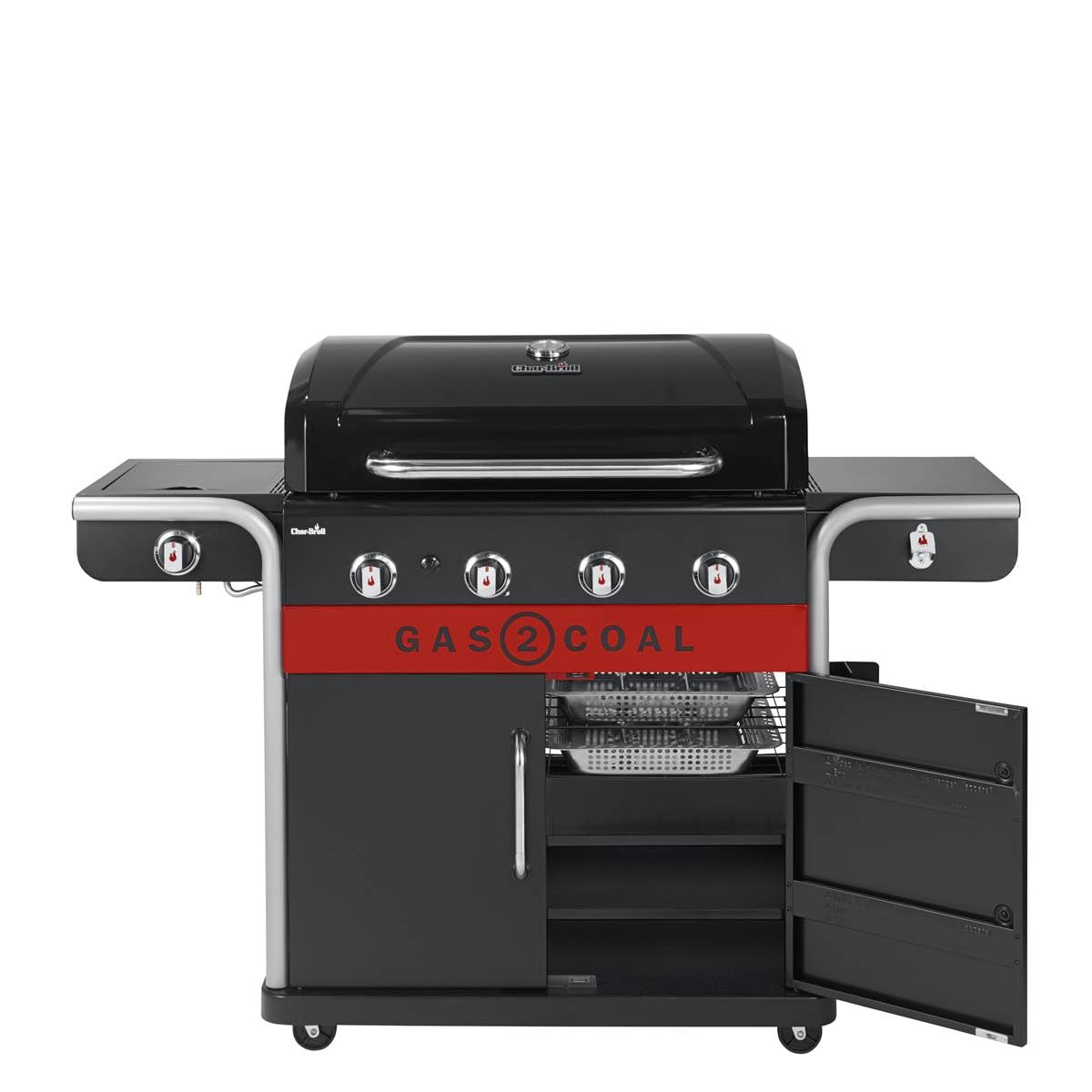 char-broil-made2match-innenregal-f-r-gas2coal-2-0-440-schwarz image 2