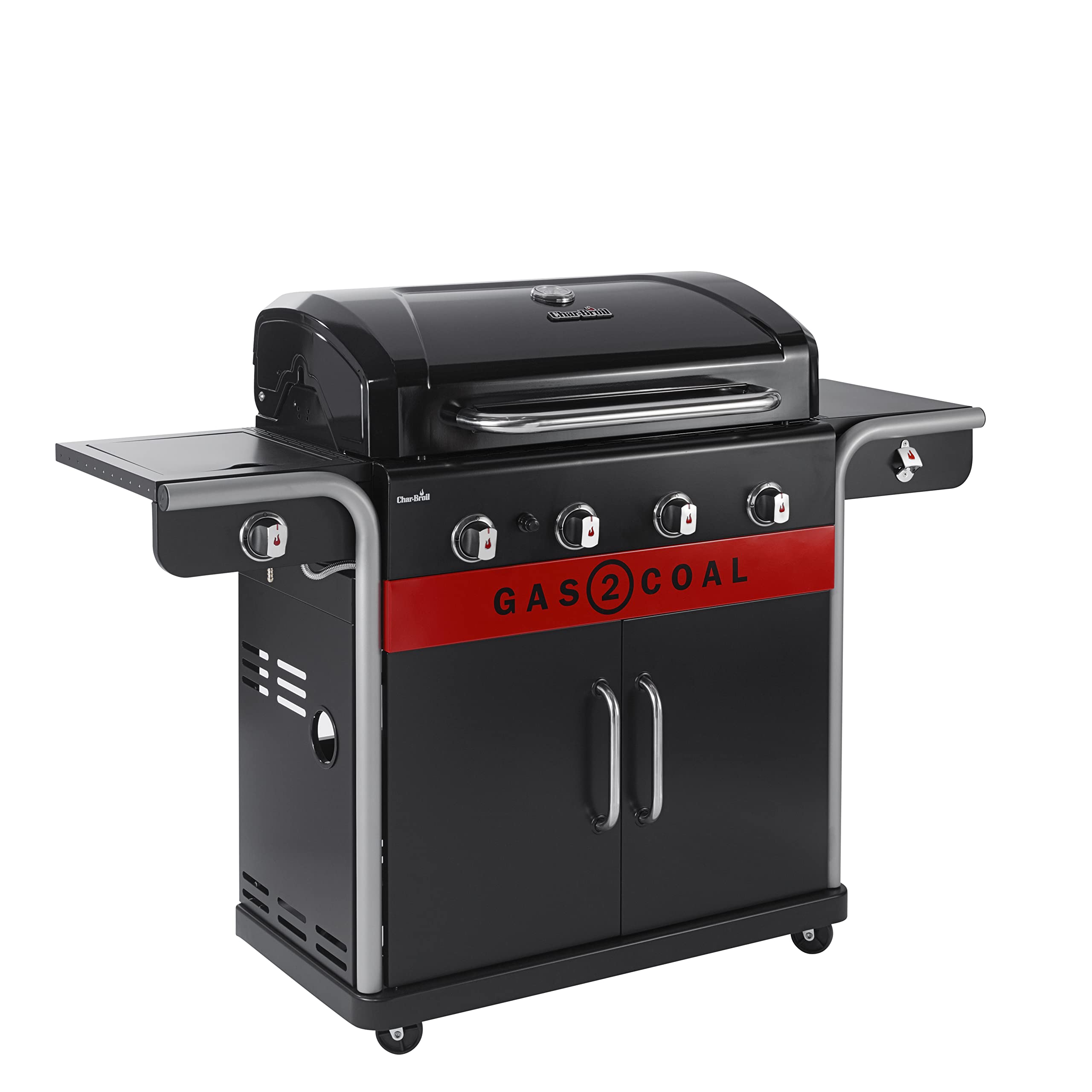 char-broil-gas2coal-440-2-0-hybrid-grill-4-brenner-gas-kohle-mit-seitenbrenner-s image 2