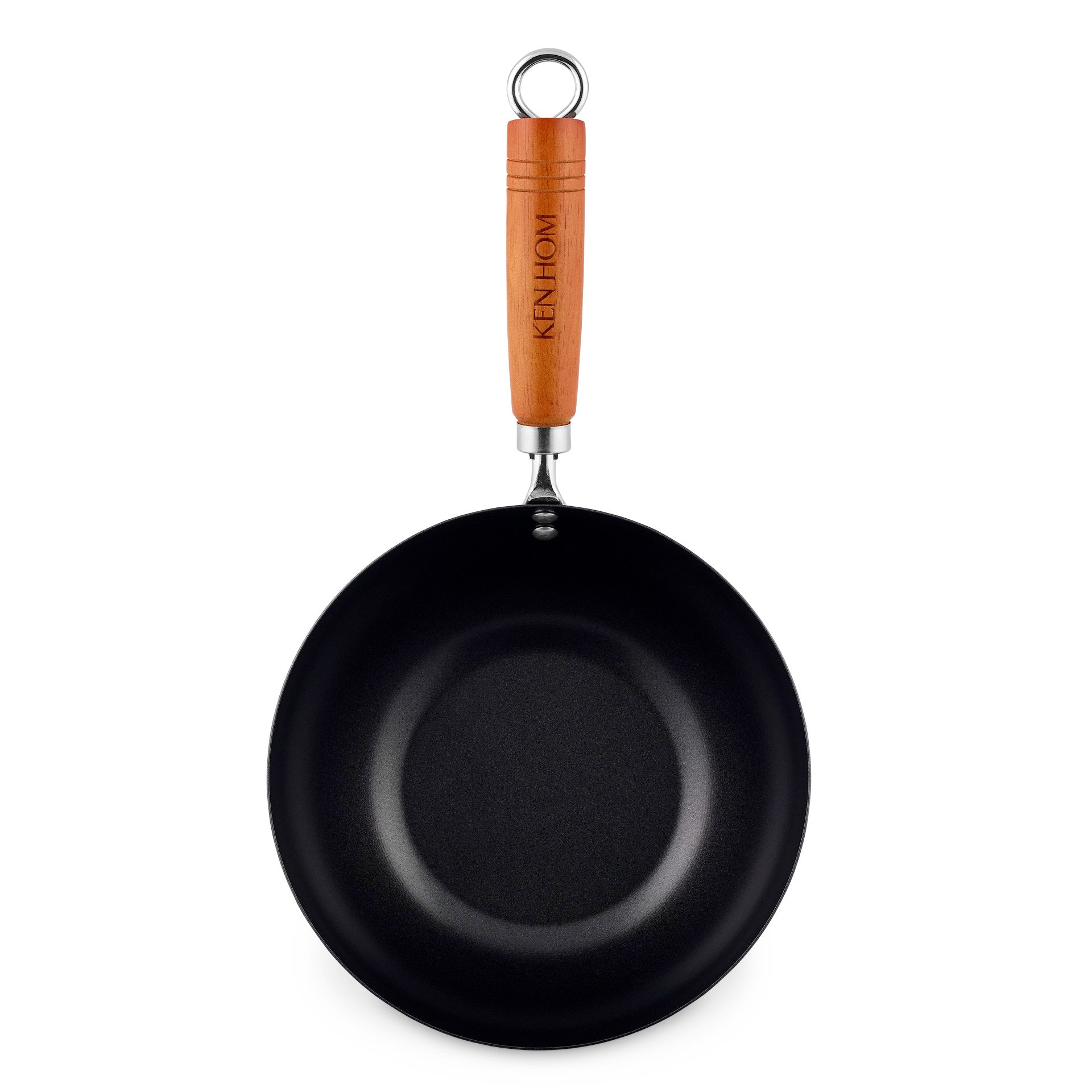 ken-hom-classic-antihaft-mini-wok-20-cm-aus-carbonstahl image 5