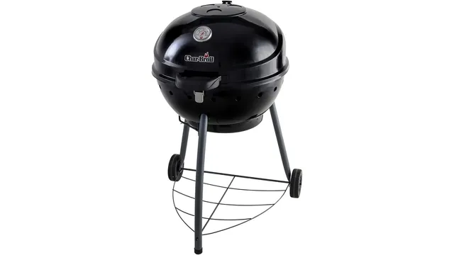char-broil-kettleman-holzkohlegrill-kugelgrill-schwarz-mit-tru-infrared image 1