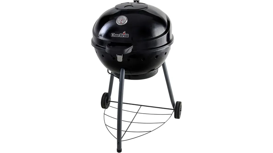 char-broil-kettleman-holzkohlegrill-kugelgrill-schwarz-mit-tru-infrared image 1