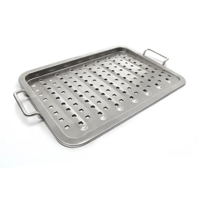 broil-king-imperial-grill-topper-edelstahl-grillplatte-40-6-x-27-9-cm image 1
