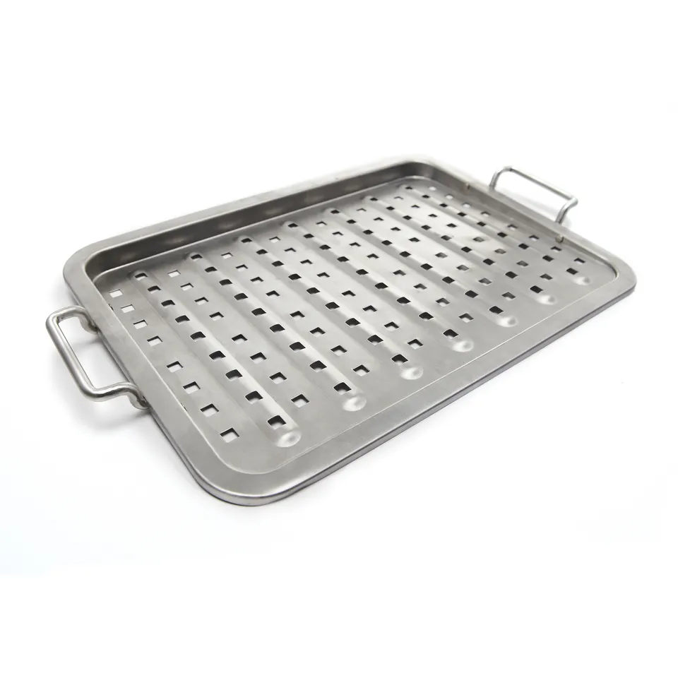 broil-king-imperial-grill-topper-edelstahl-grillplatte-40-6-x-27-9-cm image 1