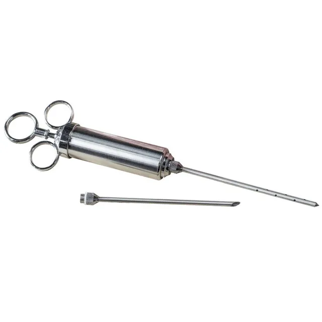 char-broil-140-529-marinadenspritze-edelstahl-60-ml-mit-2-nadeln image 1