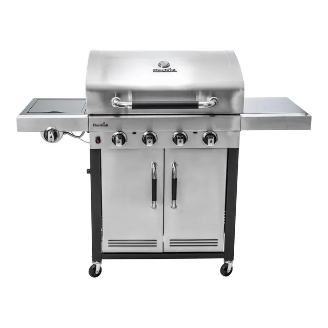 char-broil-advantage-445s-4-brenner-gasgrill-mit-seitenbrenner-edelstahl image 1
