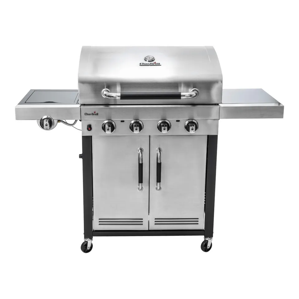 char-broil-advantage-445s-4-brenner-gasgrill-mit-seitenbrenner-edelstahl image 1
