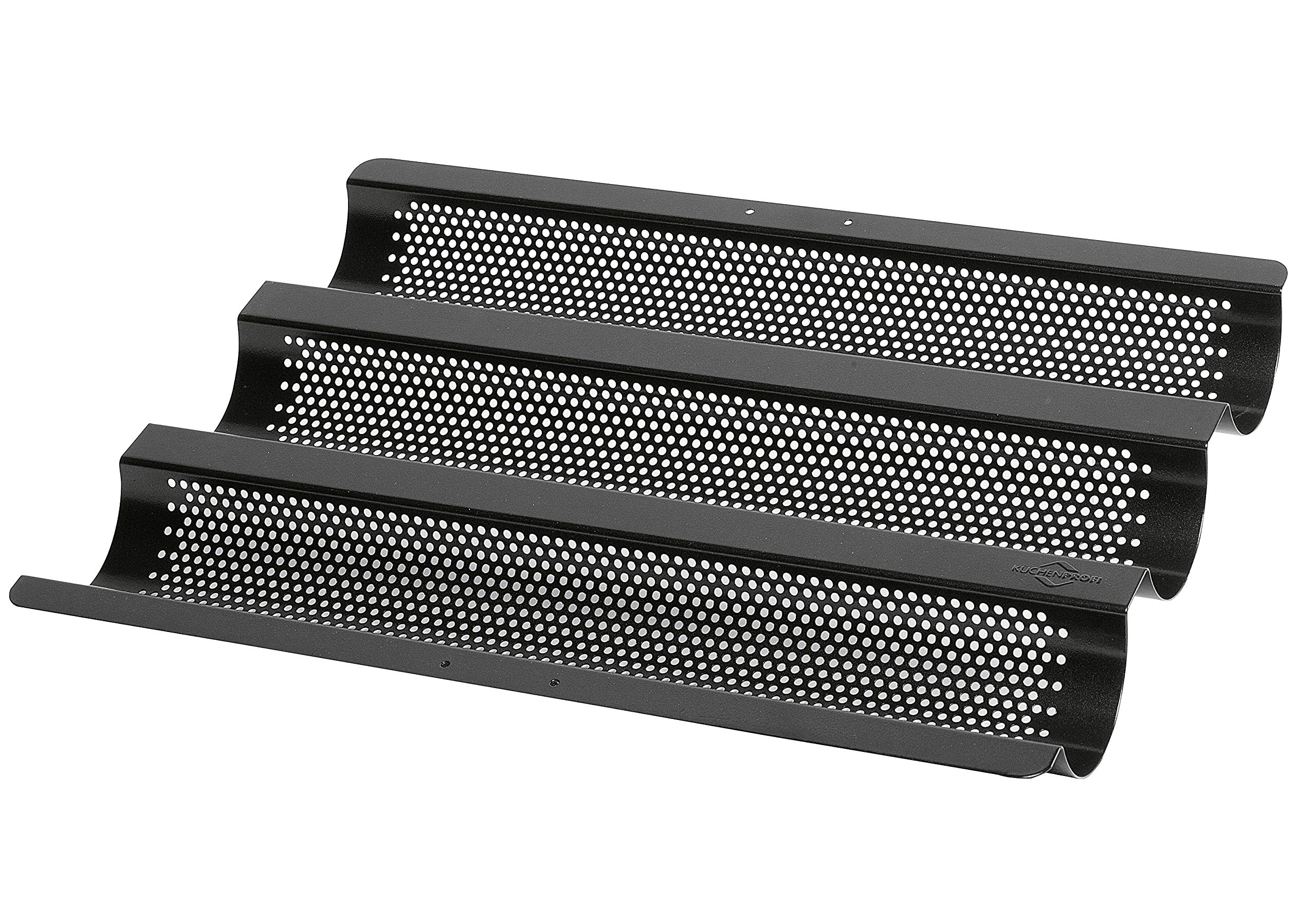 k-chenprofi-bake-one-baguetteblech-38x30-cm-f-r-3-baguettes image 2