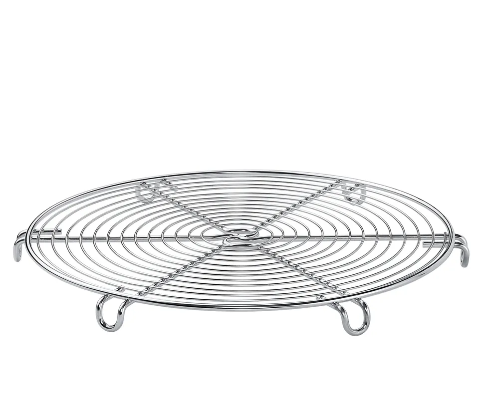 k-chenprofi-kuchengitter-rund-bake-36-cm-edelstahl-silber image 1