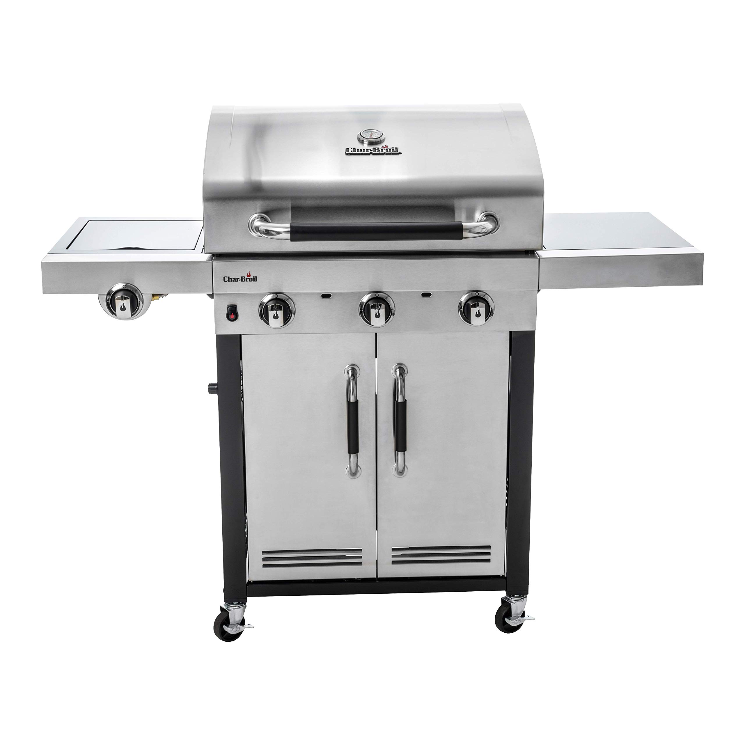 char-broil-advantage-345s-gasgrill-3-brenner-mit-seitenbrenner-edelstahl image 1
