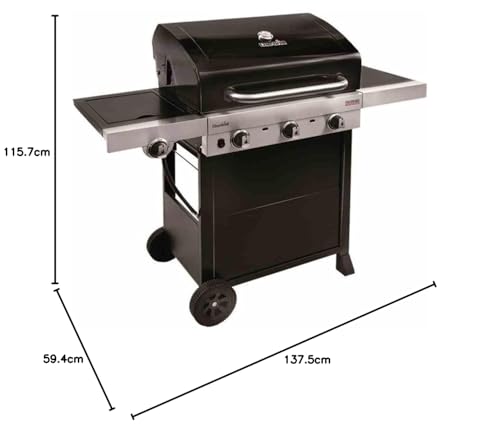char-broil-performance-330b-gasgrill-3-brenner-seitenbrenner-schwarz image 5