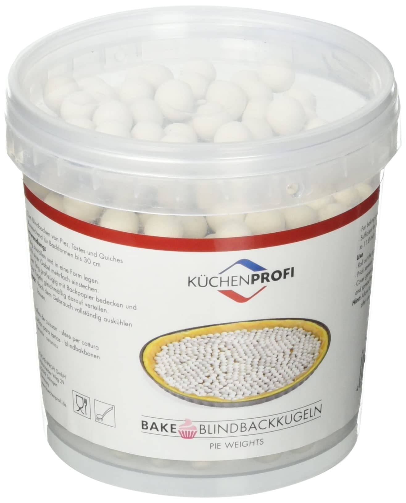 k-chenprofi-blindbackkugeln-850-g-keramik-f-r-formen-bis-30-cm image 1