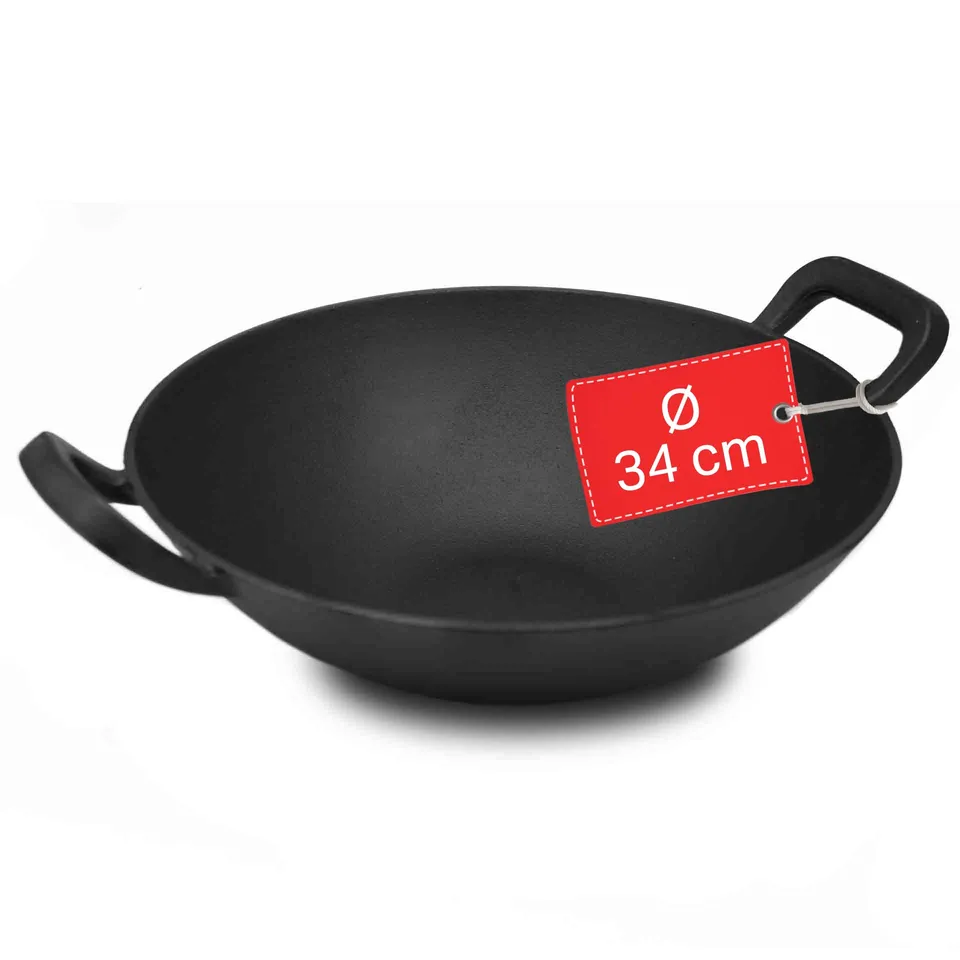 firerocket-gusseisen-wok-34-cm-f-r-gasgrill-und-induktion image 1