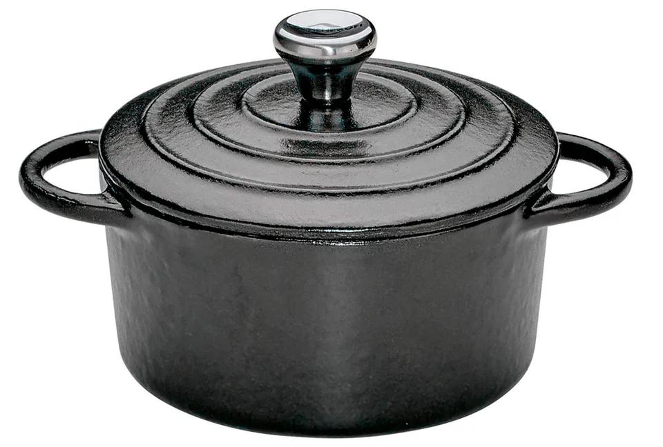 k-chenprofi-provence-mini-br-ter-gusseisen-rund-10-cm-schwarz image 1