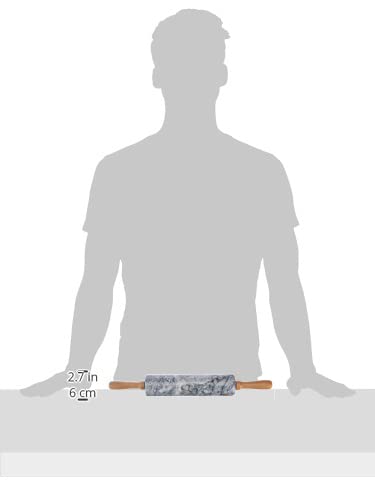 k-chenprofi-teigrolle-marmor-mit-holzablage-47-3-cm-grau-braun image 3