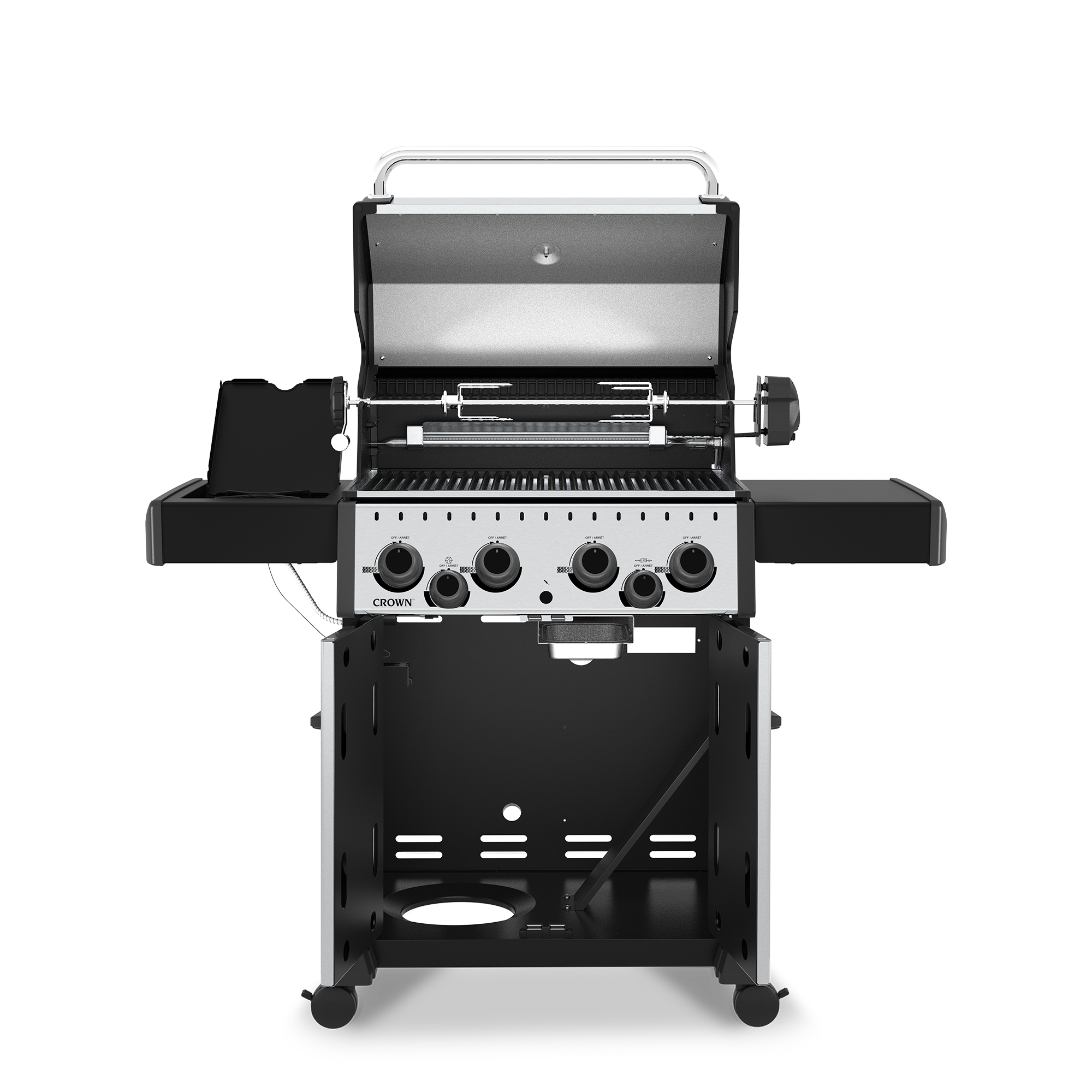 broil-king-crown-s-490-gasgrill-mit-4-brennern-und-gussrost image 2