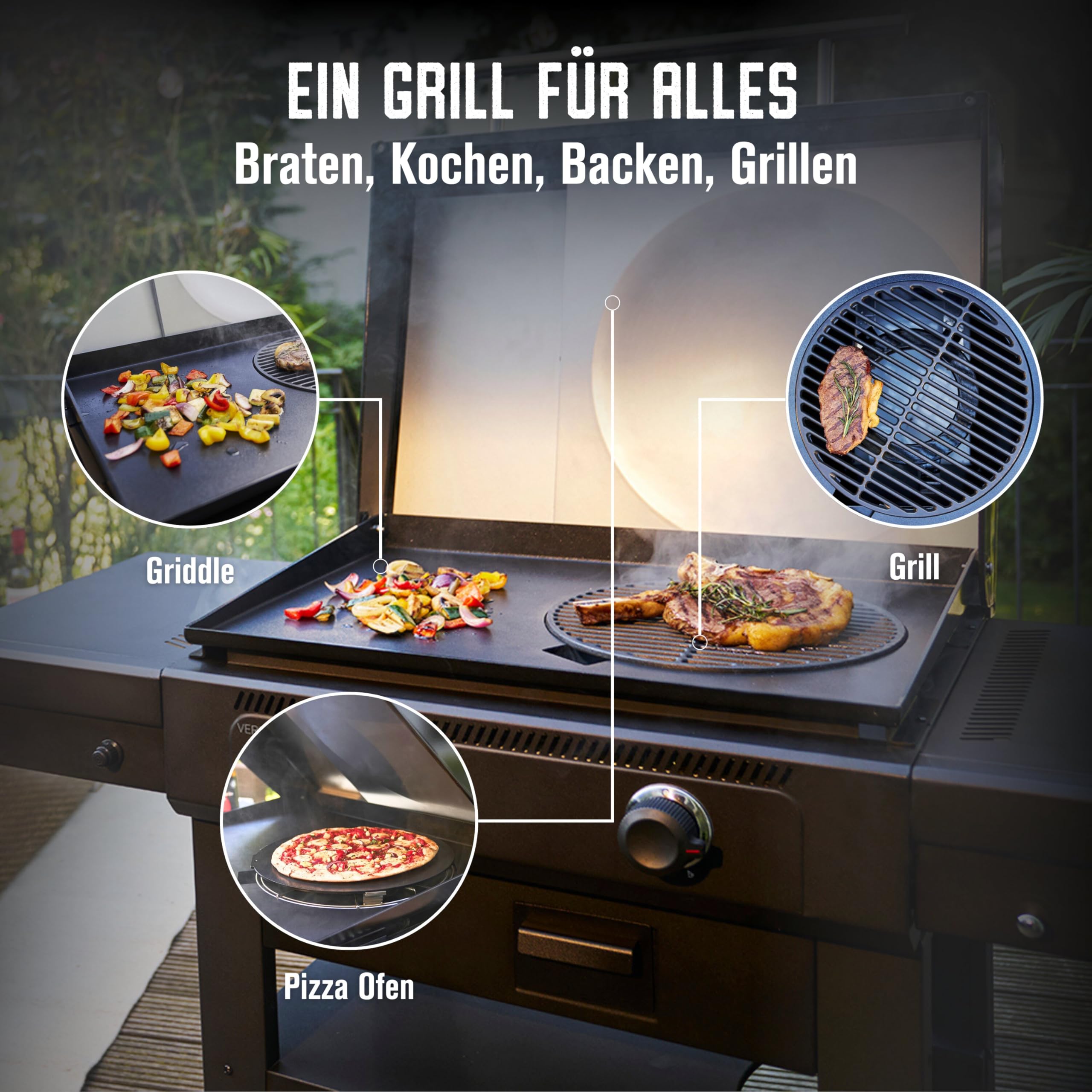 char-broil-versa-tile-plancha-griddle-gasgrill-3-in-1-pizzaofen image 4