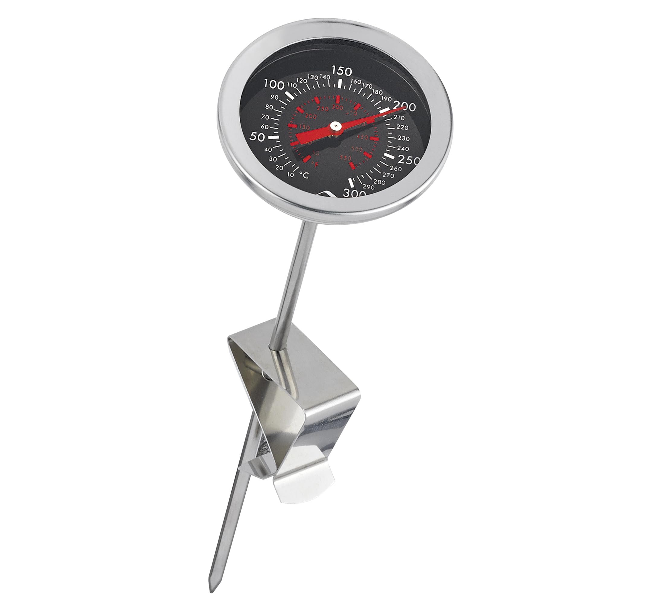 k-chenprofi-frittier-thermometer-mit-clip-10-300-c-edelstahl-20-cm-messf-hler image 1