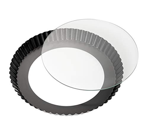 k-chenprofi-bake-one-tarteform-mit-glas-hebeboden-grau image 3