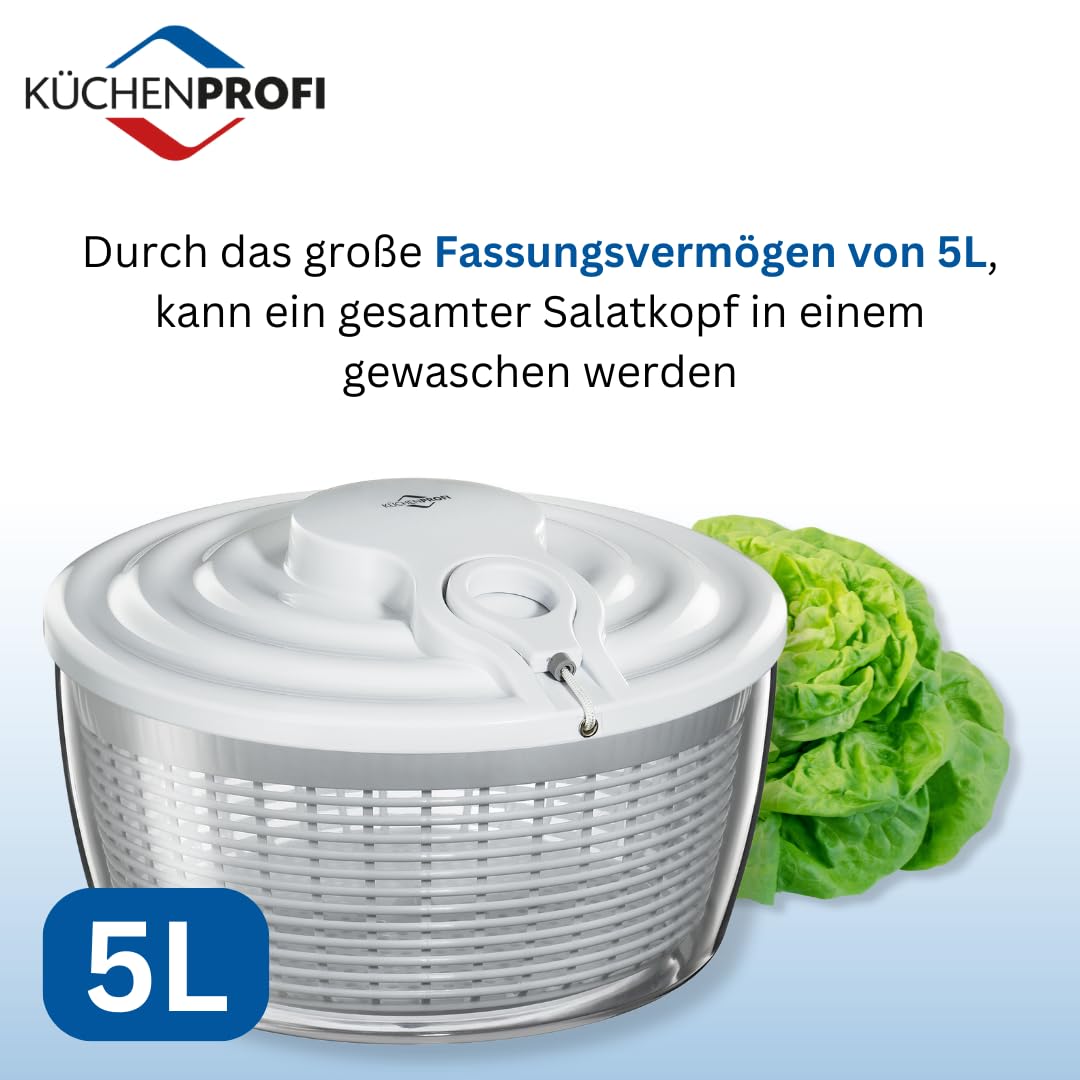 k-chenprofi-maxi-salatschleuder-5-liter-27x27x17-cm-grau-wei image 3