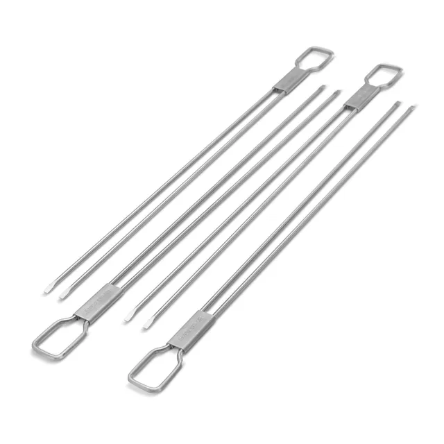 broil-king-dual-prong-skewers-edelstahl-grillspie-e-4er-set-12-in image 1