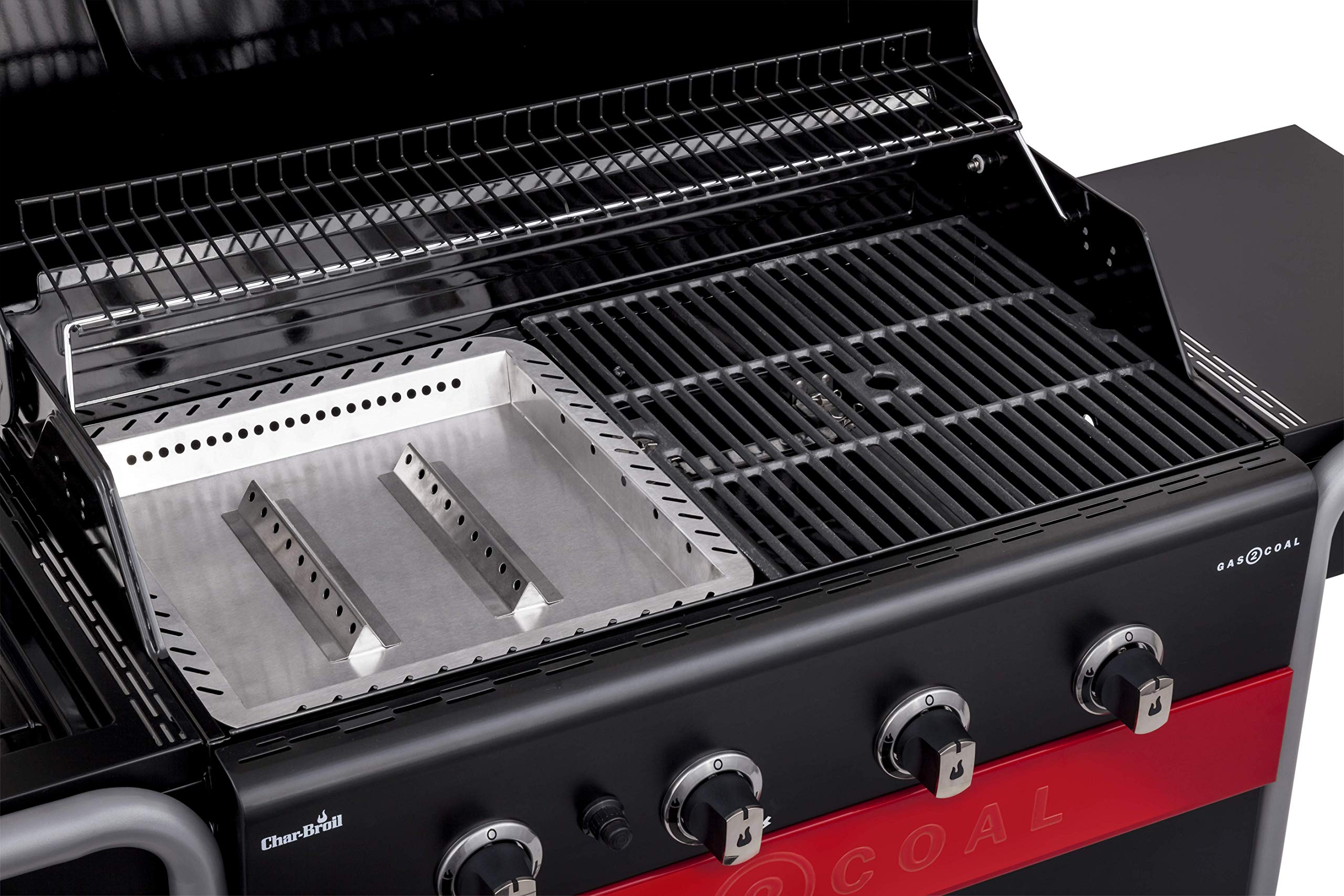 char-broil-gas2coal-440-hybridgrill-4-brenner-mit-seitenbrenner image 5