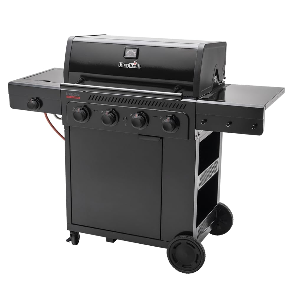 char-broil-essential-4-1-brenner-gasgrill-mit-seitenbrenner-und-tru-infrared image 3