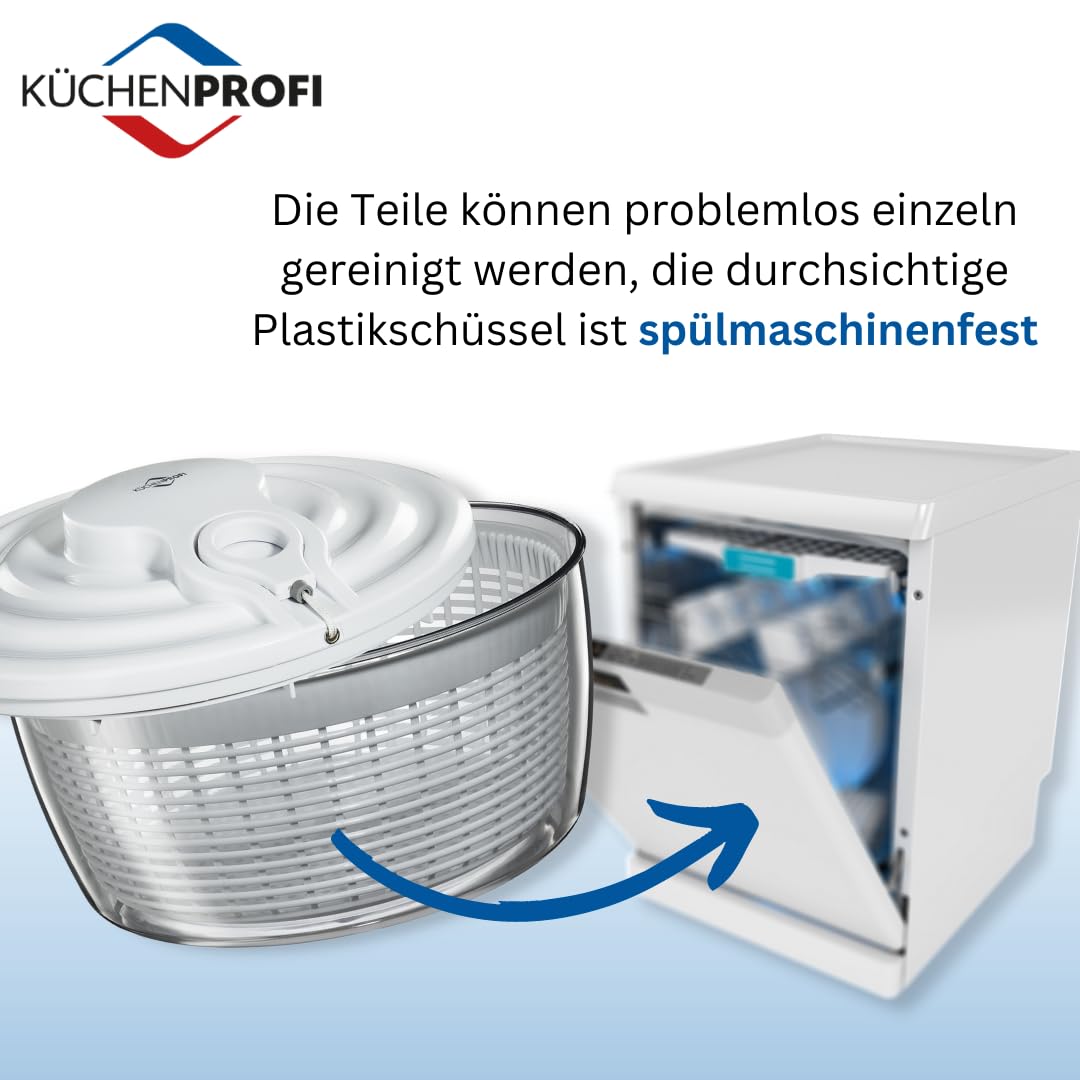 k-chenprofi-maxi-salatschleuder-5-liter-27x27x17-cm-grau-wei image 6