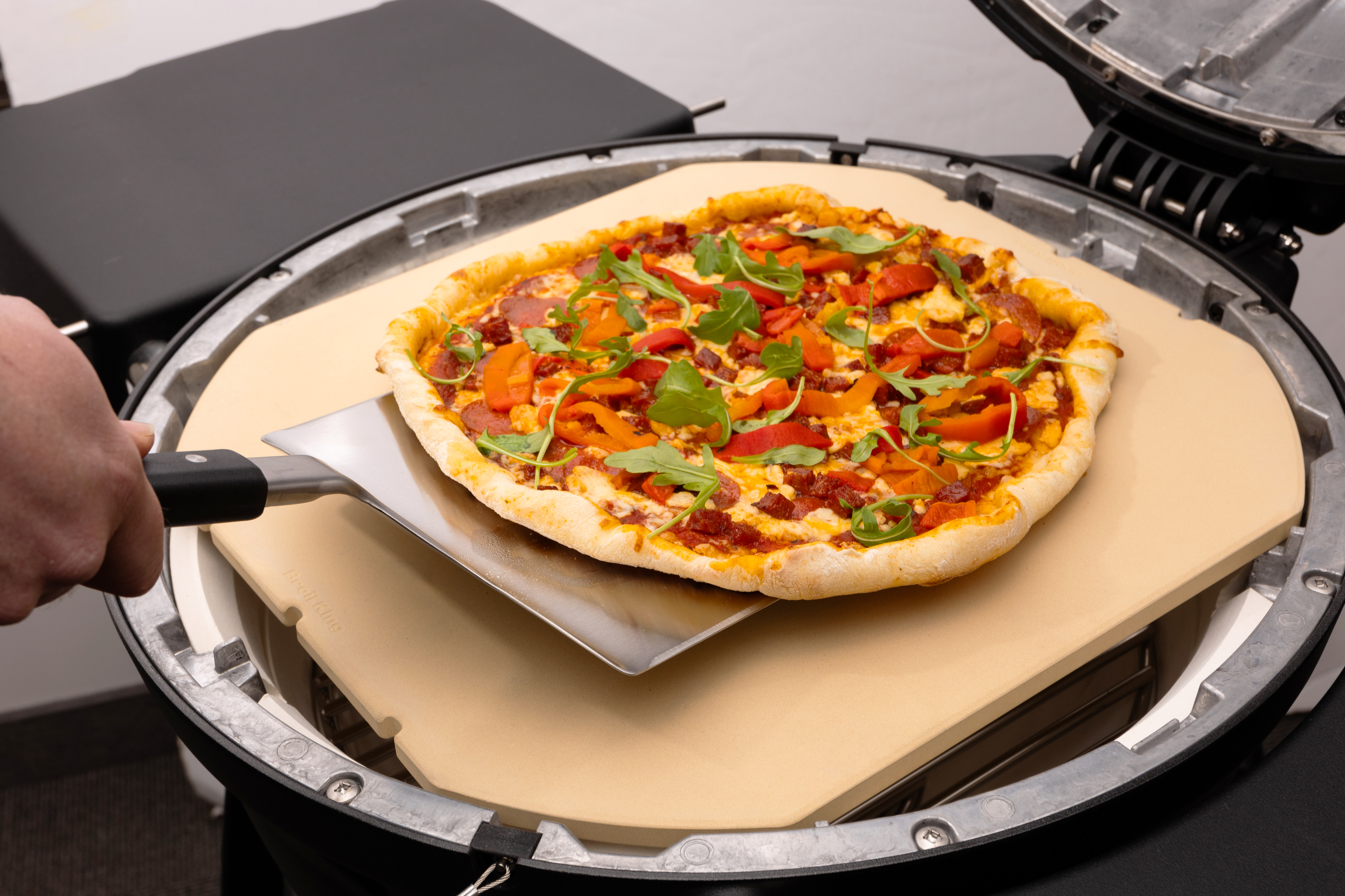 broil-king-baron-crown-keg-pizzastein-rechteckig image 4