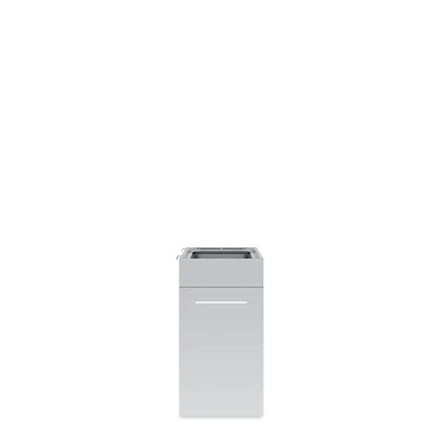 broil-king-waste-organizer-unterschrank-abfall-auszugschrank-edelstahl image 1