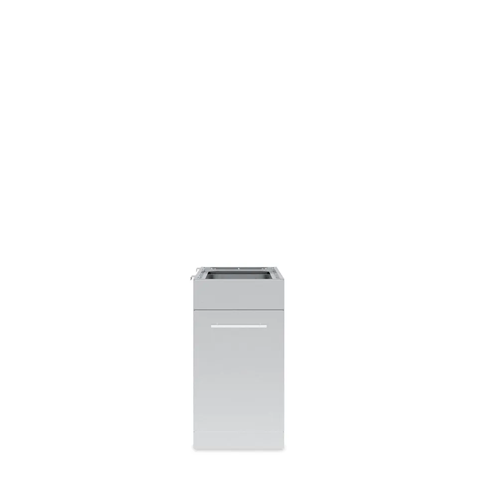 broil-king-waste-organizer-unterschrank-abfall-auszugschrank-edelstahl image 1