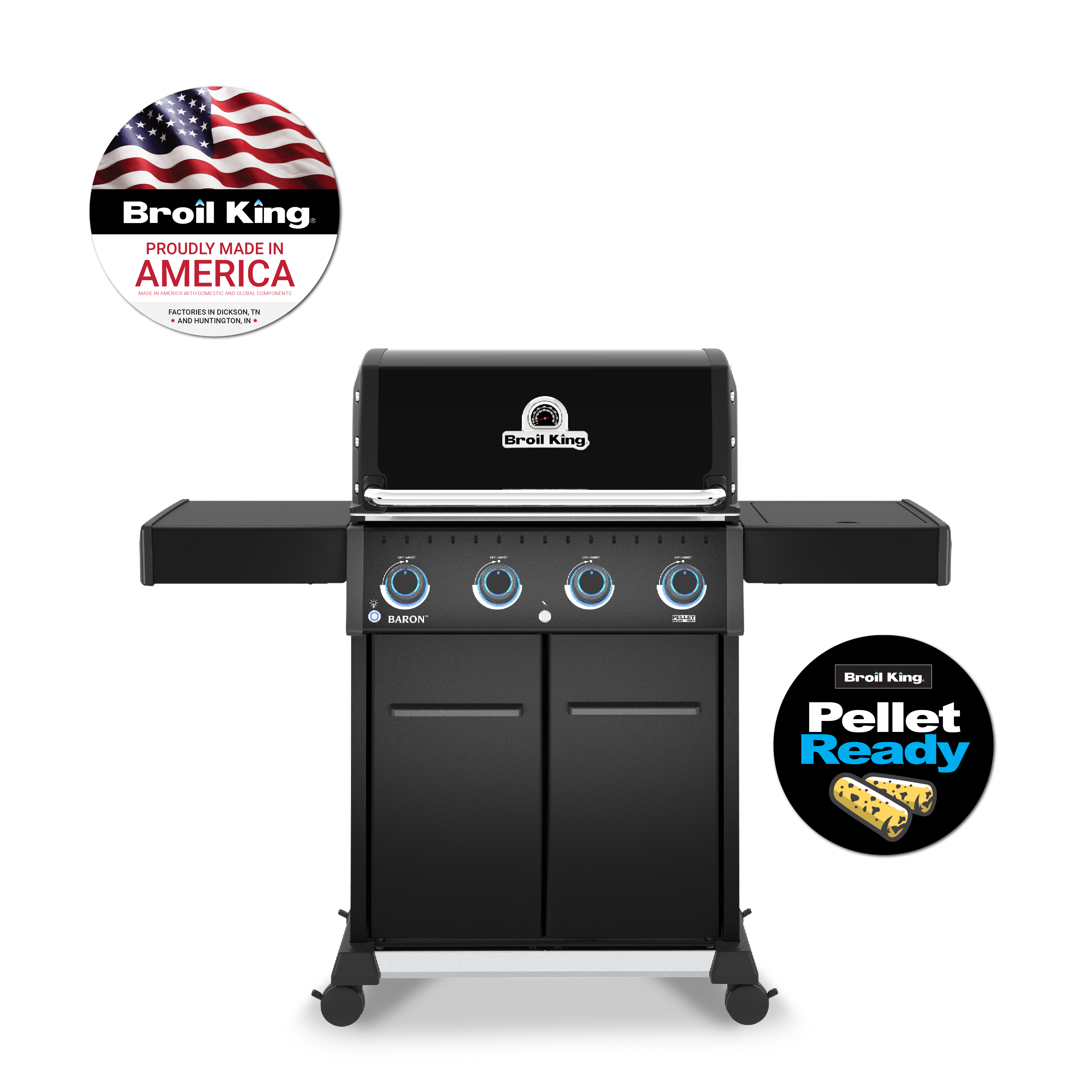 broil-king-baron-420-pro-shadow-gasgrill-4-brenner image 1