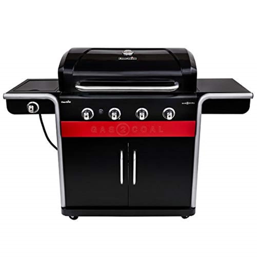 char-broil-gas2coal-440-hybridgrill-4-brenner-mit-seitenbrenner image 1