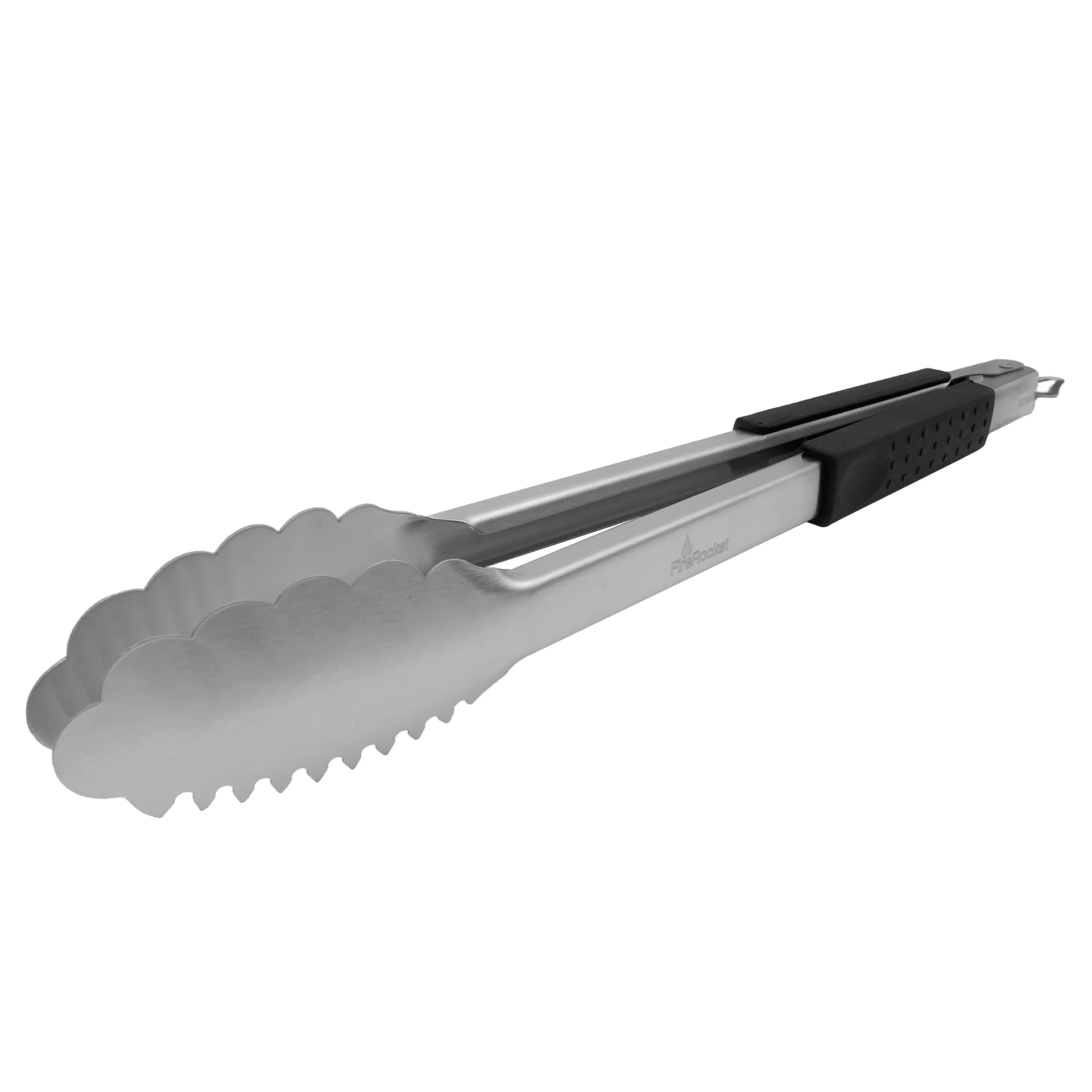 firerocket-grillzange-46-cm-edelstahl-silikon-griff image 2