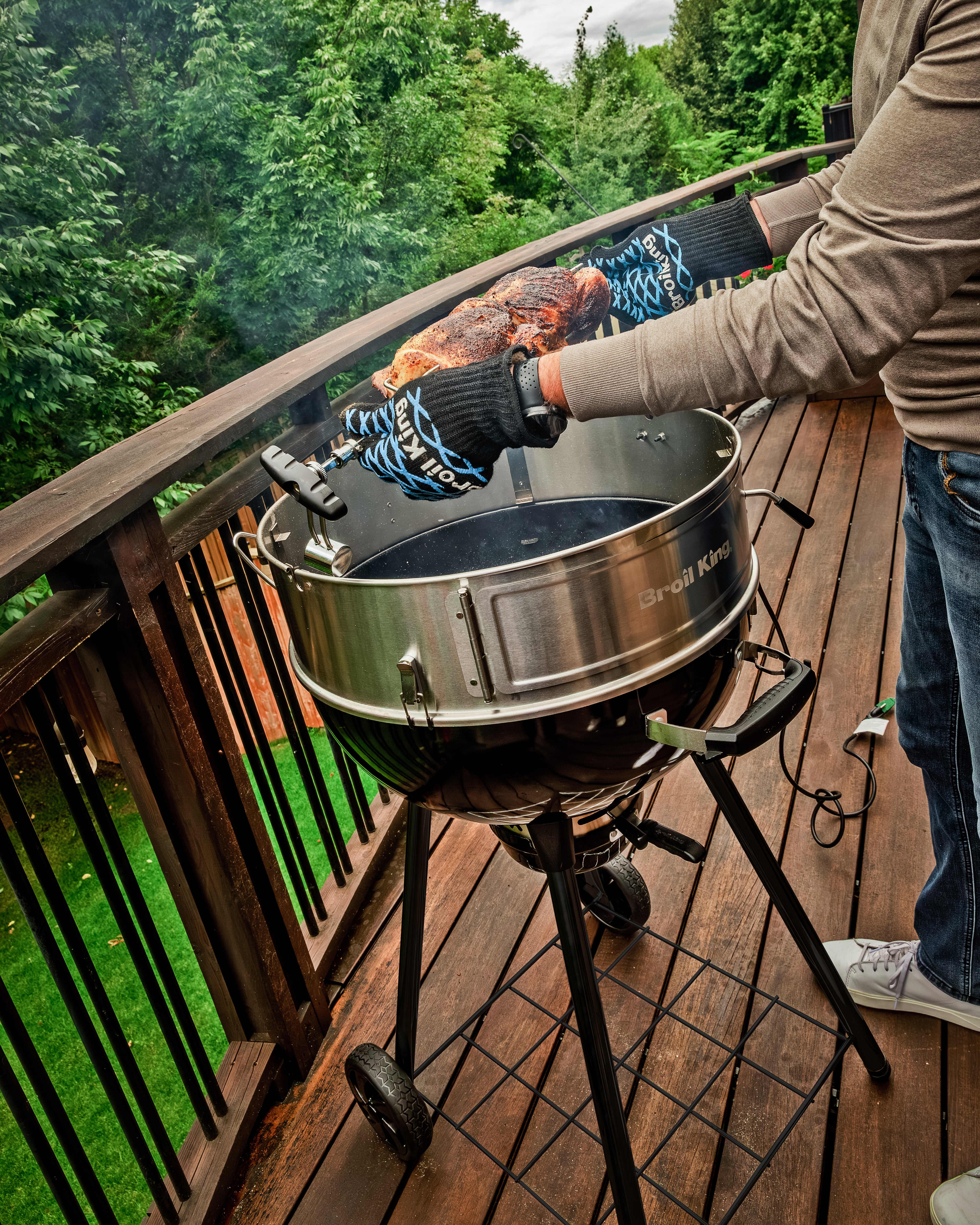 broil-king-kettle-culinary-ring-erweiterungsring-edelstahl image 3