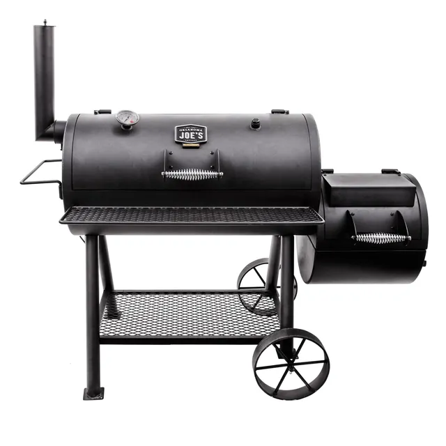 char-broil-140755-oklahoma-joe-s-highland-smoker-schwarz image 1