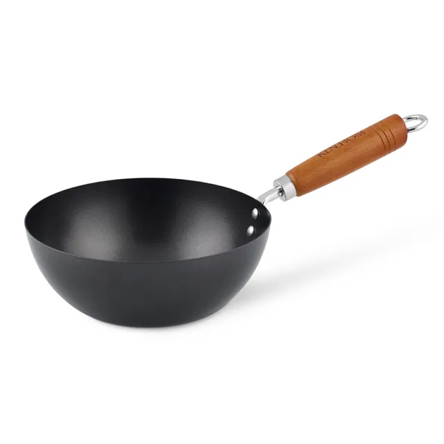 ken-hom-classic-antihaft-mini-wok-20-cm-aus-carbonstahl image 1