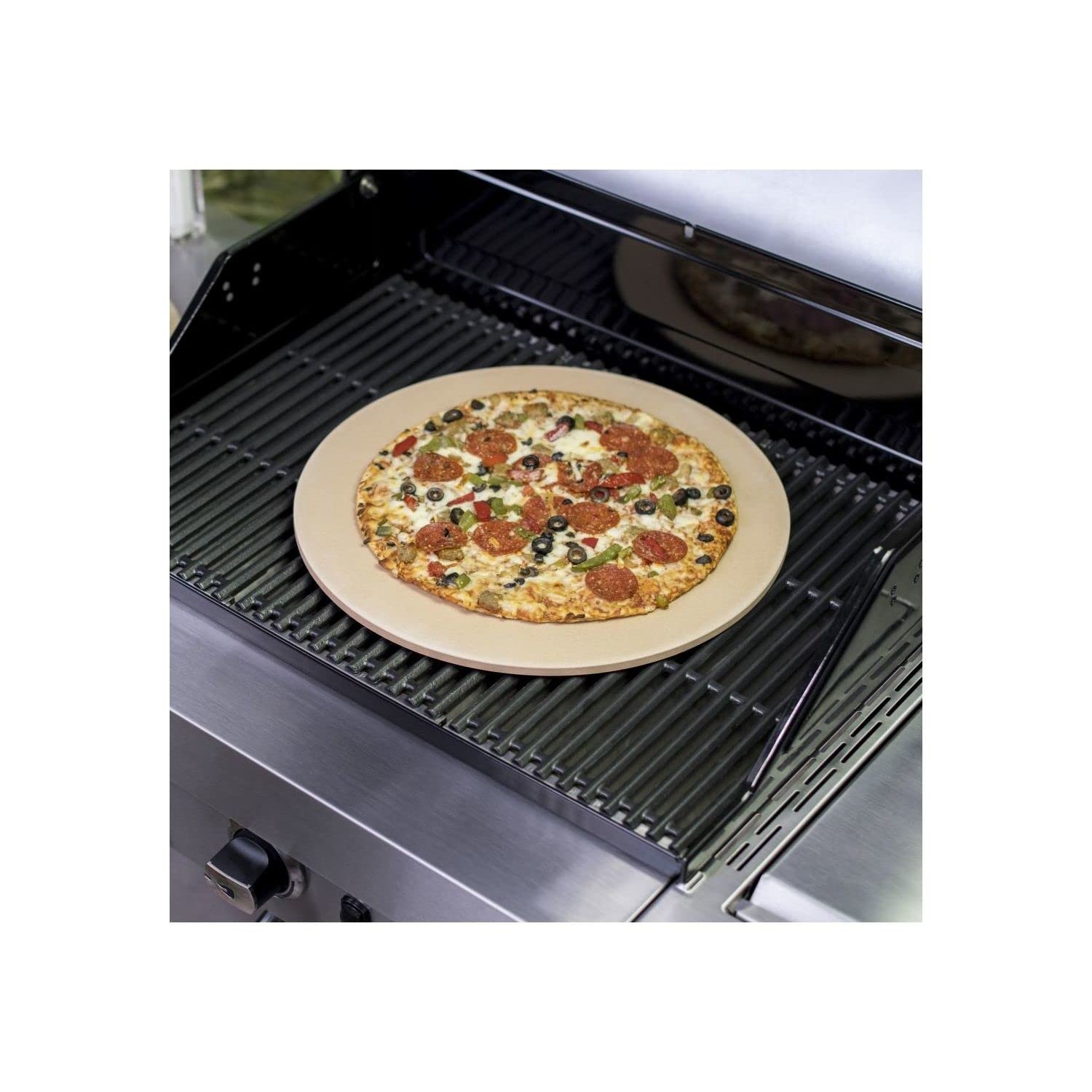 char-broil-140-513-pizza-set-mit-pizzastein-38-cm-und-holzschieber image 3