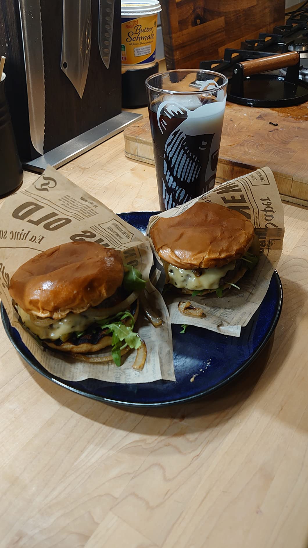 Praktisch für Grill und Pfanne