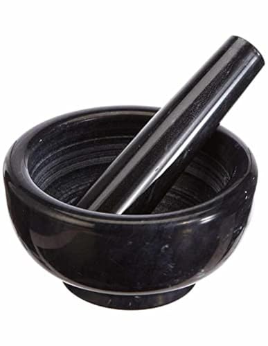 k-chenprofi-marmor-m-rser-11-cm-schwarz-naturmarmor-steinm-rser image 8
