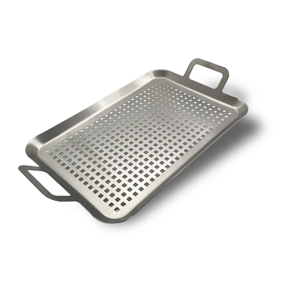 firerocket-grillpfanne-grillschale-33-x-22-4-cm-edelstahl-grillkorb image 1